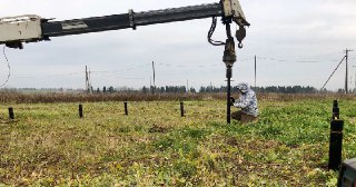 Установка винтовых свай Биробиджан цена от 3098 руб.